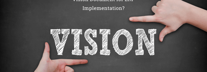Vision Document for successful ERP Implementation